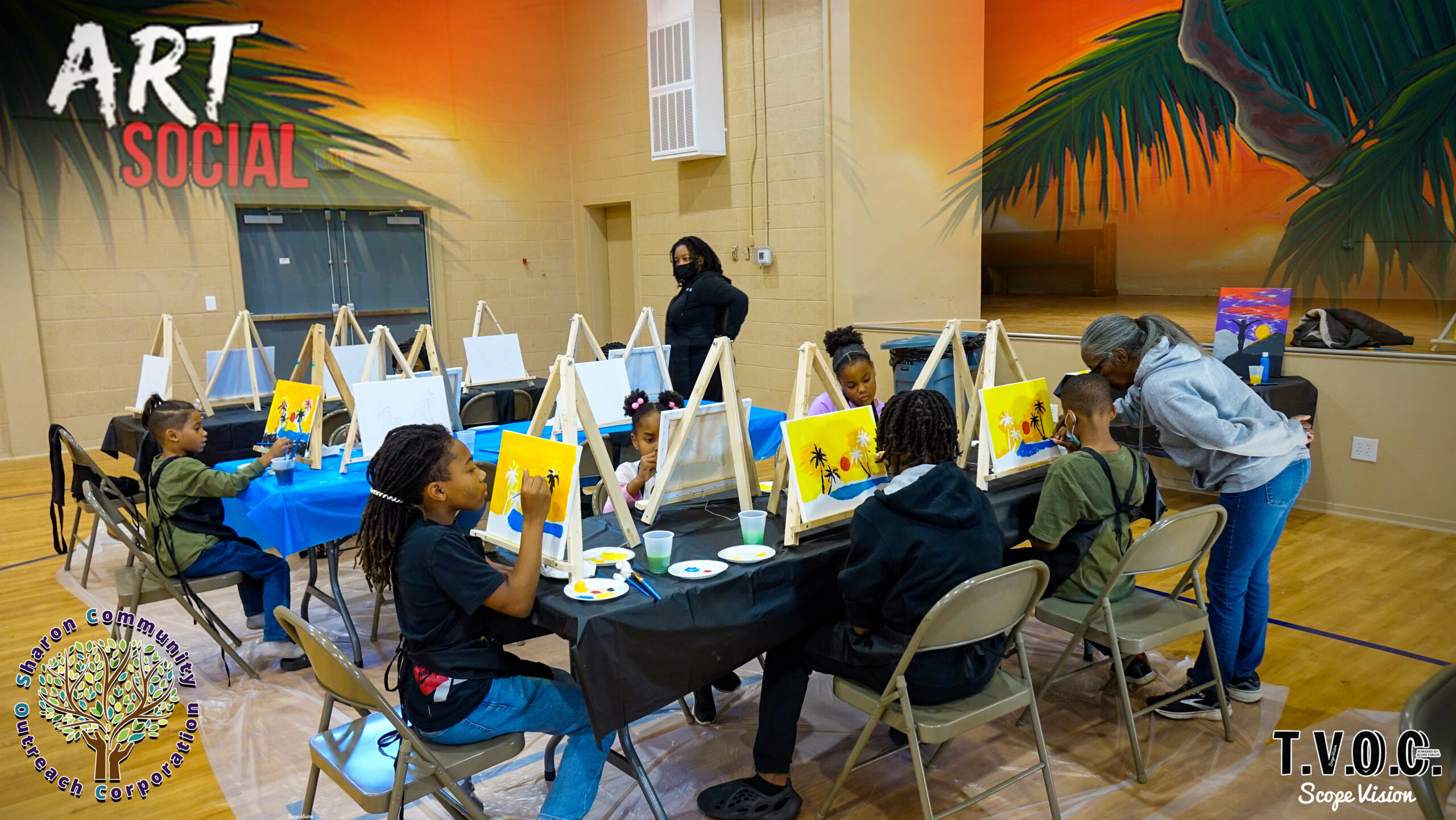 11 Purpose is Paradise Youth Paint Party